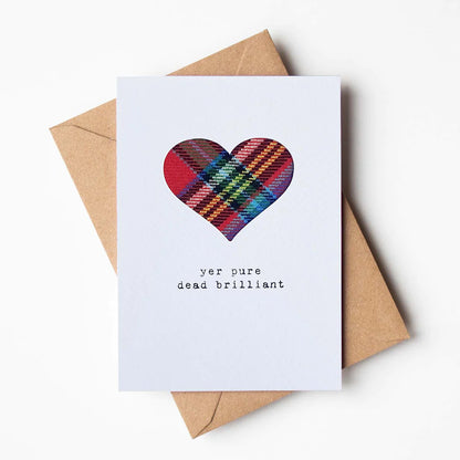 YER PURE DEAD BRILLIANT CARD