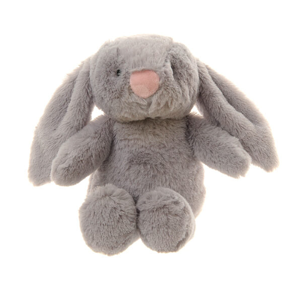 GREY PLUSH BUNNY TOY