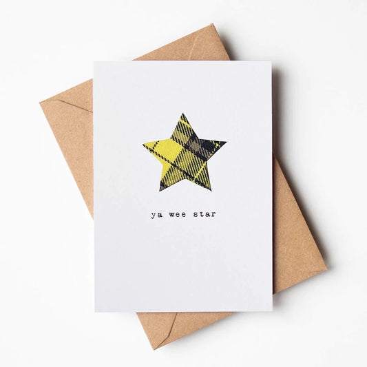 YA WEE STAR CARD