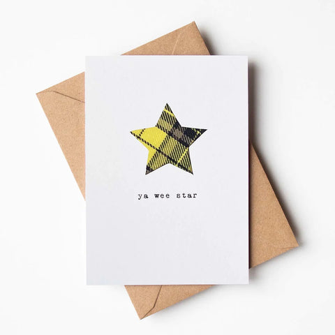 YA WEE STAR CARD