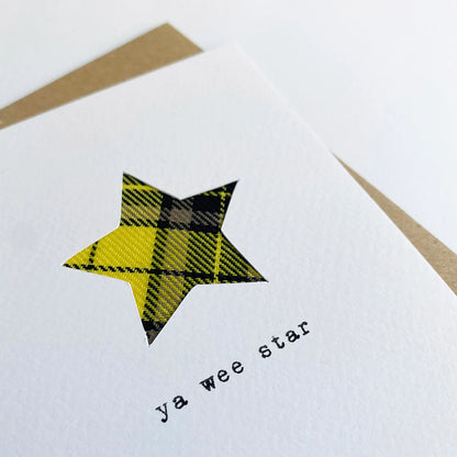 YA WEE STAR CARD