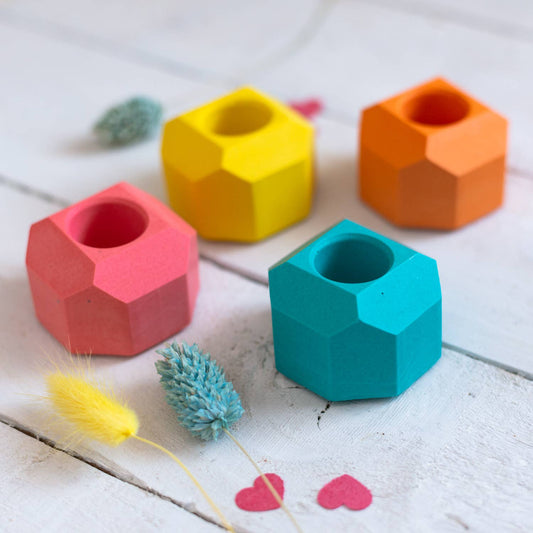 SUMMER BRIGHTS CANDLE HOLDER