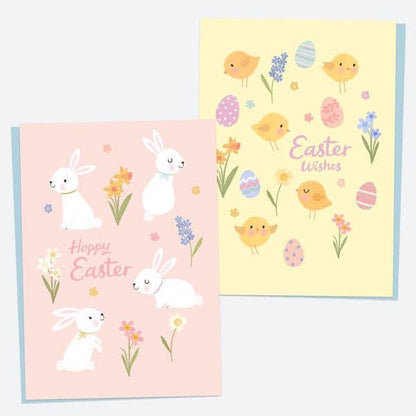 EASTER CARD PACK - Bunnies & Chicks