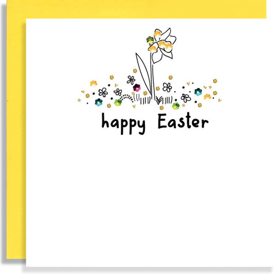 FLORAL EASTER CARD